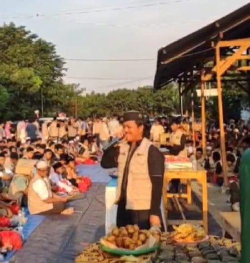 PT CN dan PT BLB Bukber Bersama Tokoh dan Masyarakat di Kediaman H Enjum dan H. Bagus El Dabo