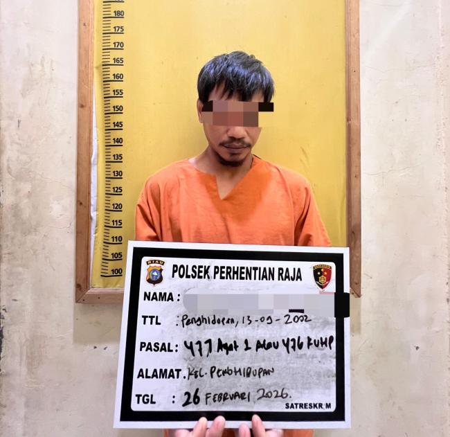 Security PT Air Jernih Tangkap Pelaku Pencurian Buah Sawit, Satu Pelaku Kabur