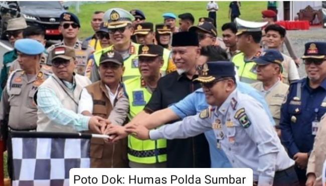Polda Sumbar Resmi Berlakukan Sistem One Way Demi Kelancaran Arus Mudik Lebaran 2026