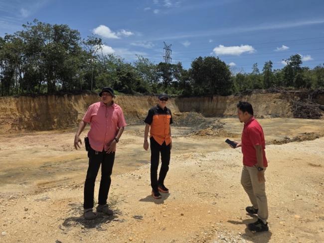 Cek Fakta Galian C Ilegal di Desa Simpang Kubu, Kasat Reskrim Langsung ke TKP