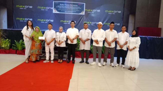 Maxone Dumai Hotel Gelar Buka Puasa Bersama dengan Panti Asuhan Az-zahra dan Anak Yatim