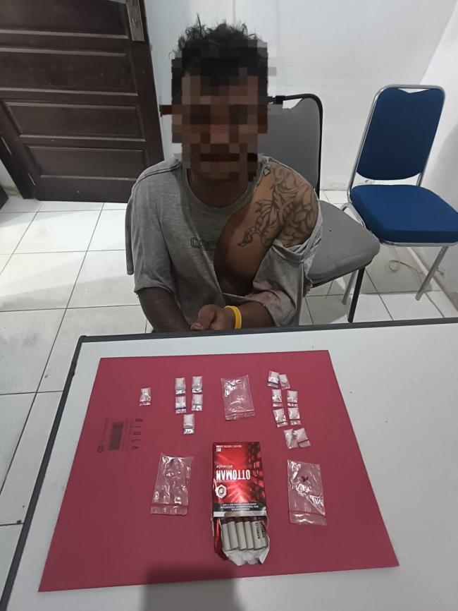 Polsek Perhentian Raja Berhasil Ungkap Jaringan Narkoba, Pelaku dan Barang Bukti Diamankan!